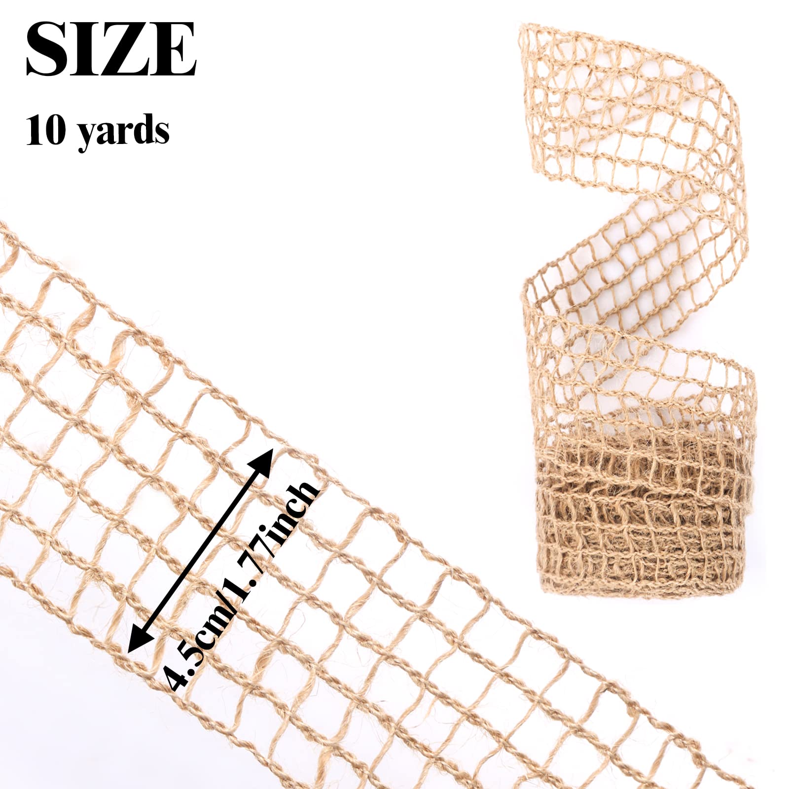 Amazon.co.jp: DREMISI 10ヤード メッシュ 黄麻布 ワイヤー入り Amazon.co.jp: DREMISI 10ヤード メッシュ 黄麻布 ワイヤー入り